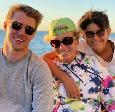 Bill Higgins wife Barbara Corcoran and kids Tom and Katie